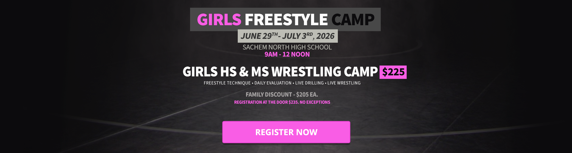 Girls Freestyle Camp